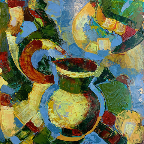 painting by Mary Laucks title The Thing Itself